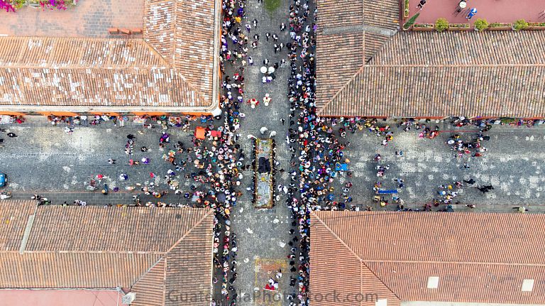 Procesión en la Antigua Guatemala