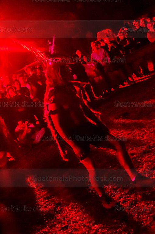 Danza del venado en la celebración del Bak´tun 13