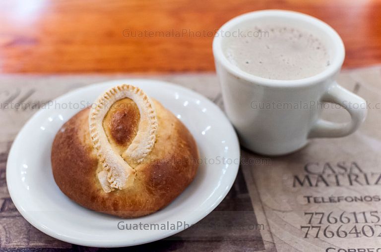 Pan de yemas y chocolate