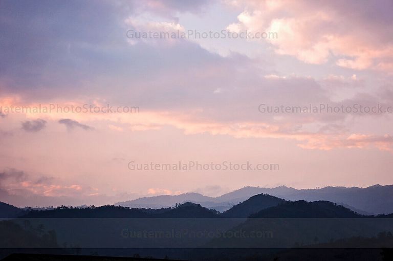 Amanecer en la Sierra de los Cuchumatanes