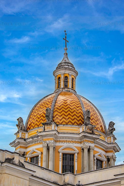 Cupula, Templo de la Merced, Ciudad de Guatemala