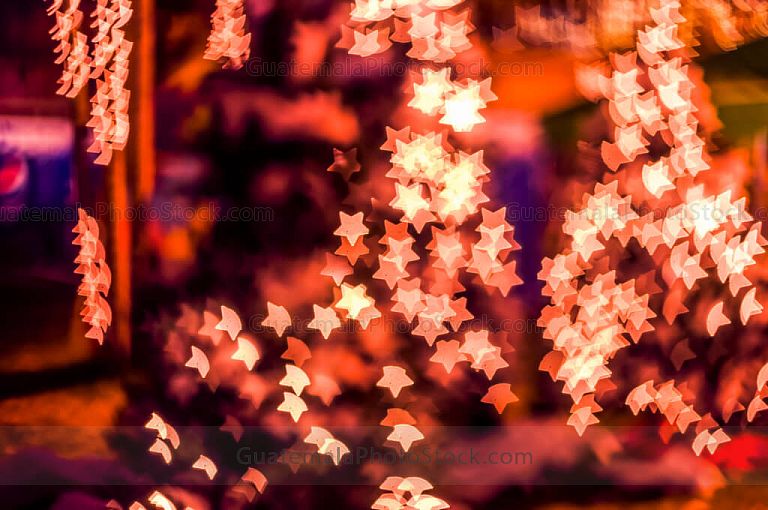Bokeh con estrellas