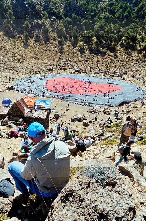 Crater del Volcán de Agua