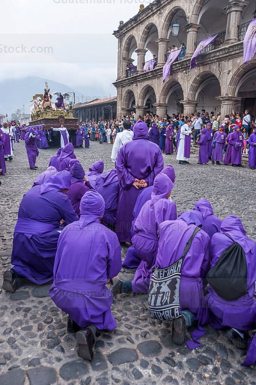 Recibiendo la bendición antes de la tanda