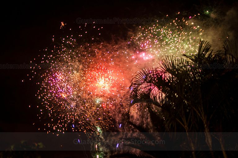Luces pirotécnicas
