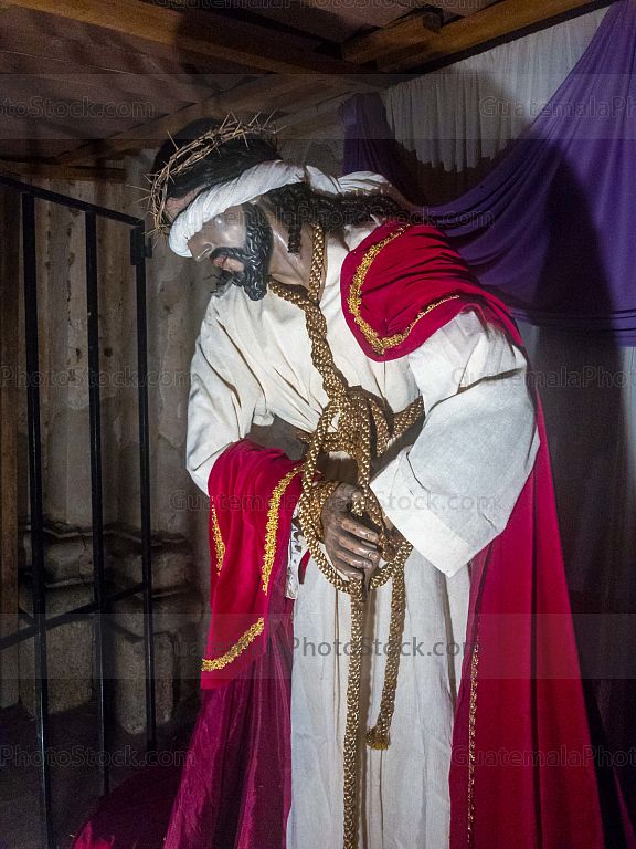 Imagen de Jesús preso