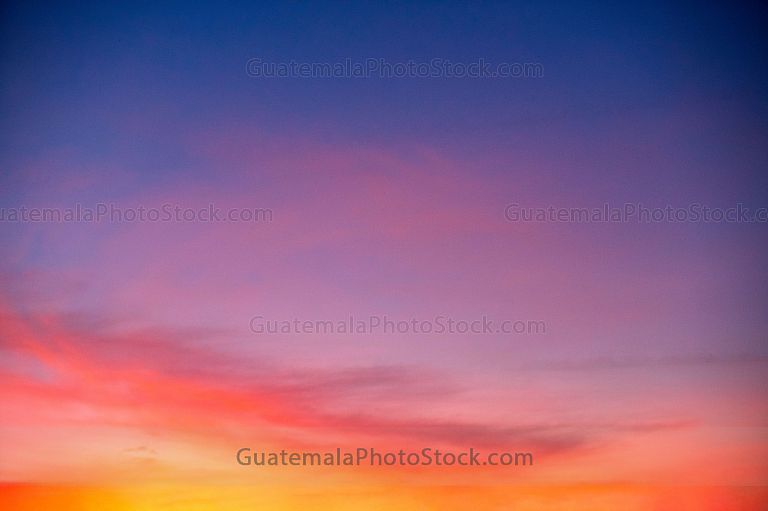 Cielo al amanecer