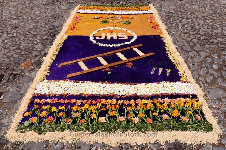 Alfombra de aserrín