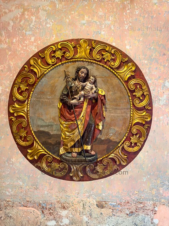 Obra San José con el niño Dios, Siglo XVIII