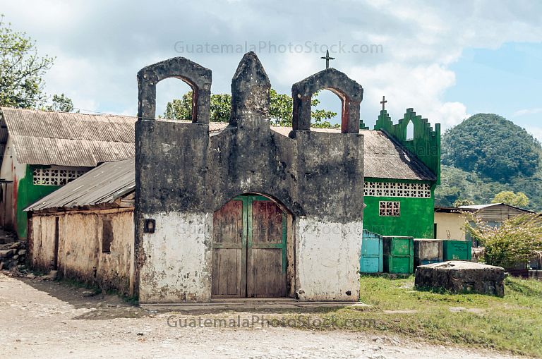Templo católico en Lanquin, Alta Verapaz