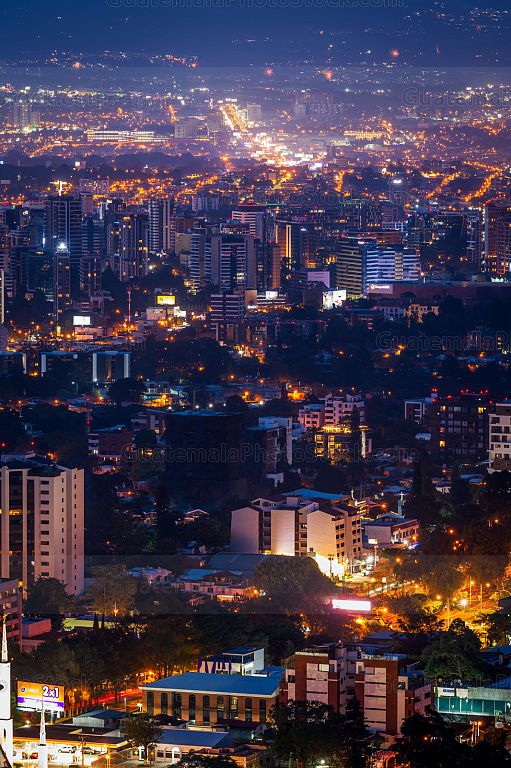 Edificios en la Ciudad de Guatemala
