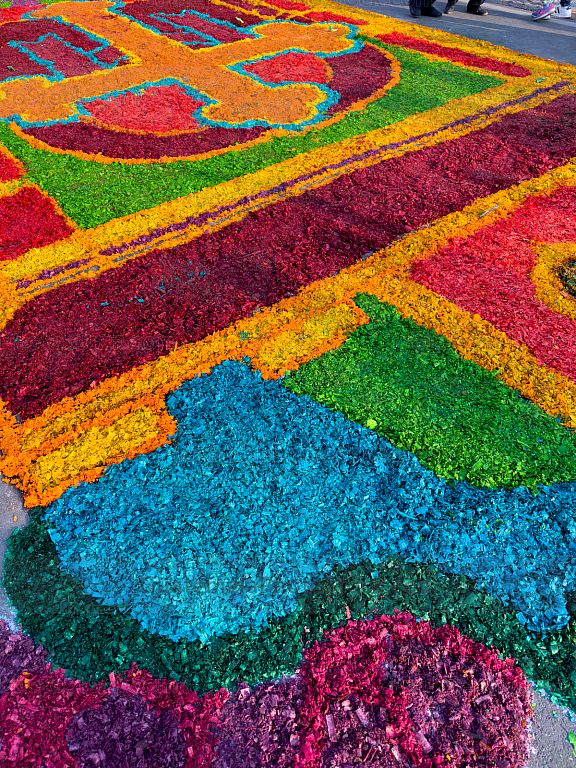 Alfombras de Semana Santa