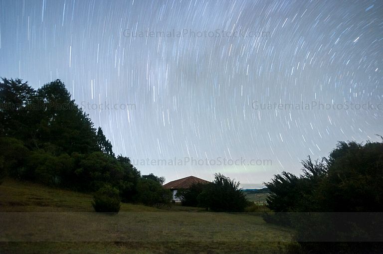 Stars Trails en los Cuchumatanes
