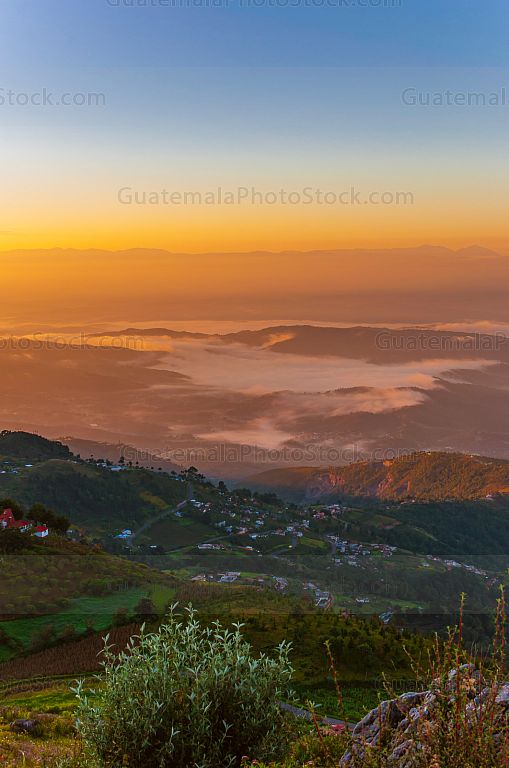 Amanecer en los Cuchumatanes