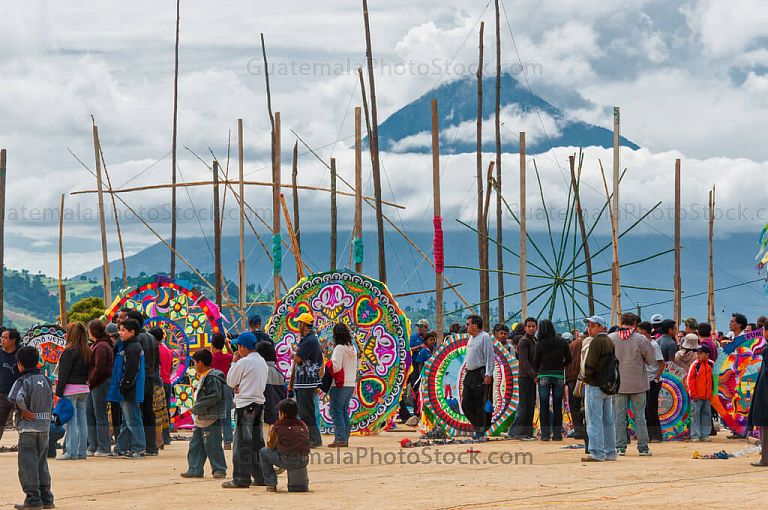 Barriletes gigantes de Sumpango
