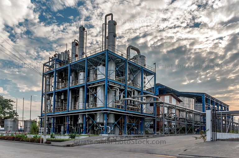 Planta destiladora de alcohol