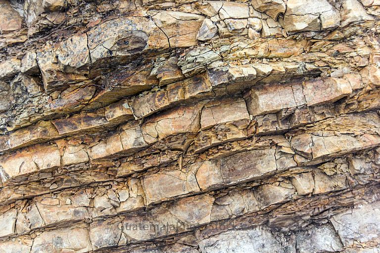 Formación rocosa en la Sierra de los Cuchumatanes