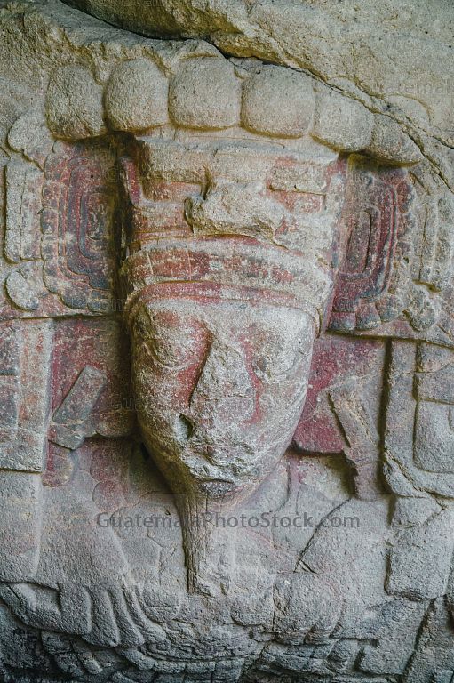 Detalle de Estela de Quirigua