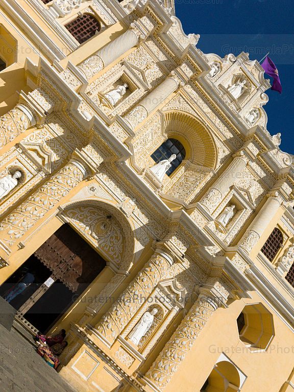 Fachada Iglesia La Merced, Antigua Guatemala