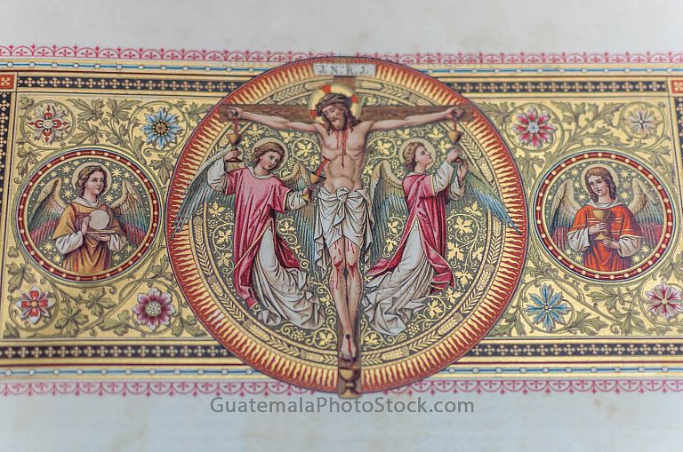 Ilustraciones en Misal antiguo