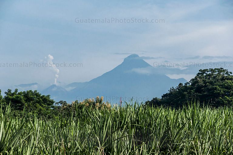 Volcanes Santa María y Santiaguito