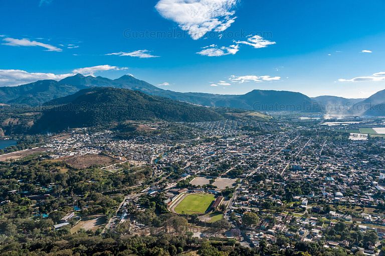 Vista panorámica de Amatitlán