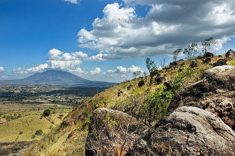 Paisaje desde la cima del Volcán Culma