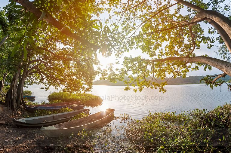 Atardecer en la Laguna El Comendador