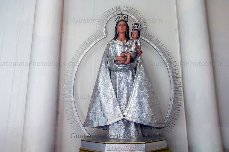 Replica de la Virgen de Chiantla en San Pedro Soloma