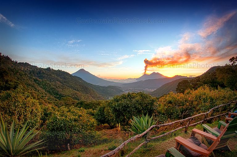 HDR: Erupción del Volcán de Fuego
