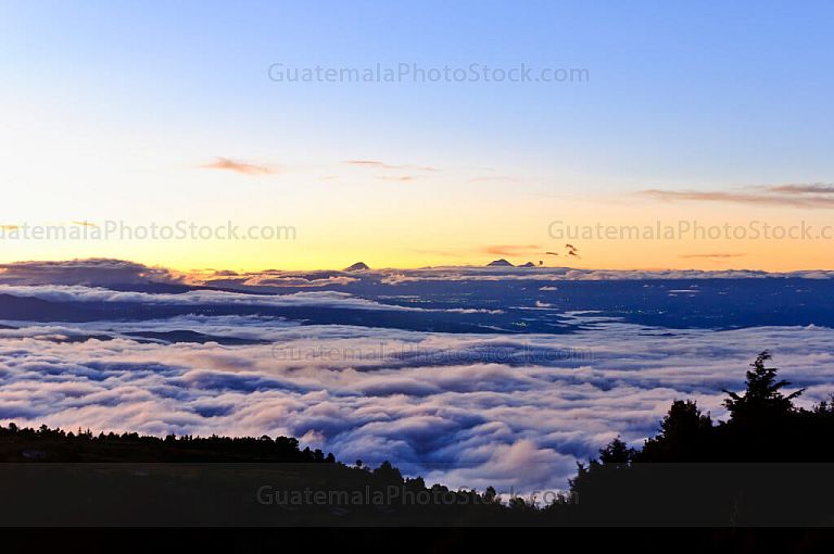 Amanecer en los Cuchumatanes