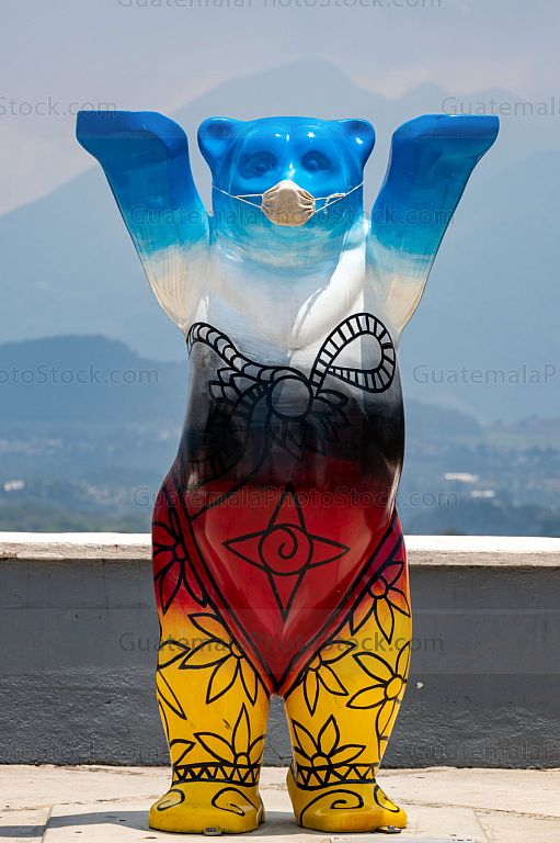 Buddy Bear, Plaza Berlín, Ciudad de Guatemala