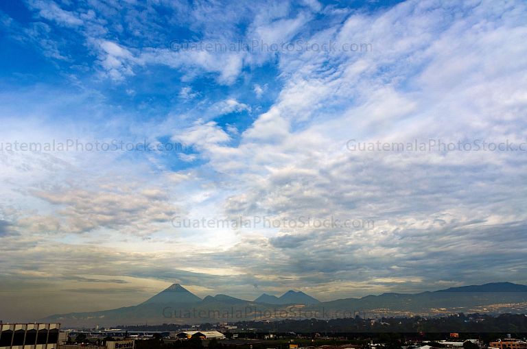 Atardecer desde la Ciudad de Guatemala
