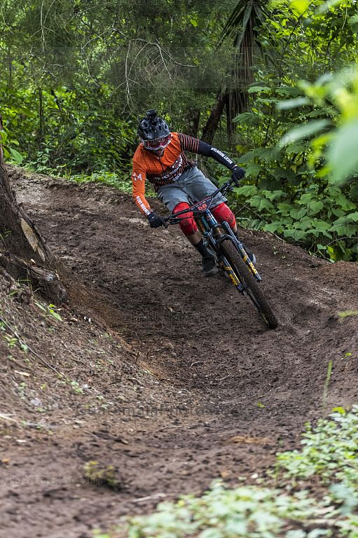 Carrera de bicicleta de montaña
