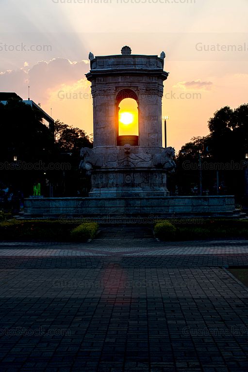 Atardecer Plaza España