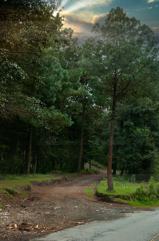 Camino rural, Chimaltenango