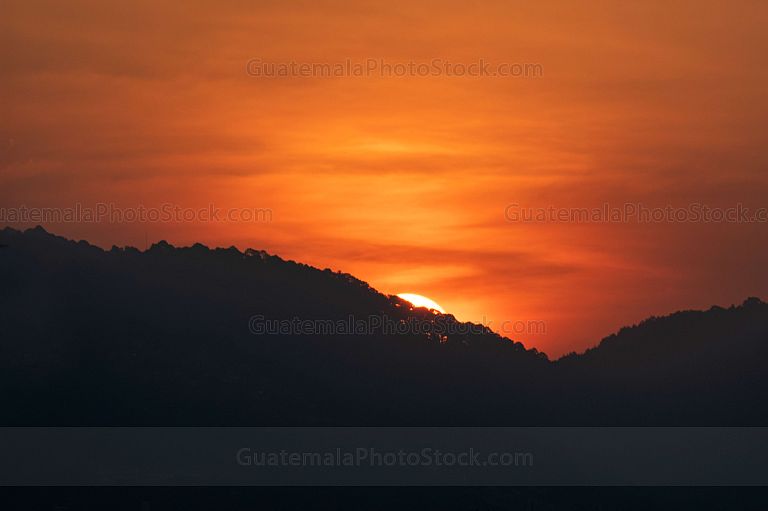 Caida del sol