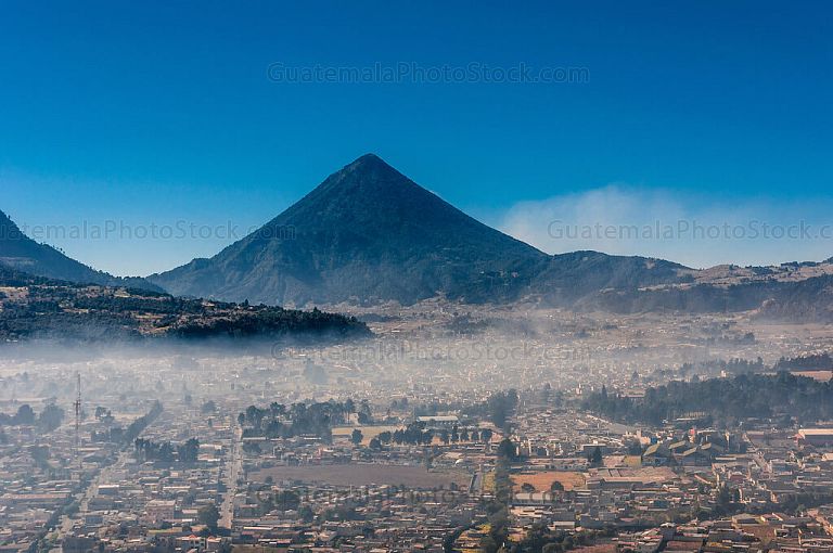Vista aérea de la Ciudad de Quetzaltenango