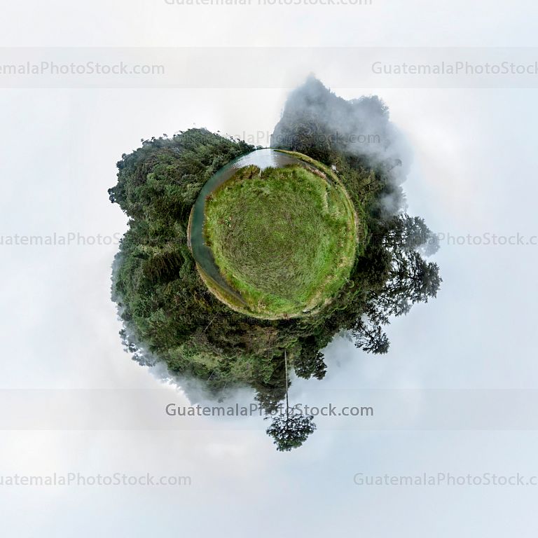 Tiny Planet: Laguna Magdalena