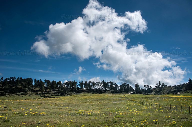 Paisaje de la cumbre de los Cuchumatanes