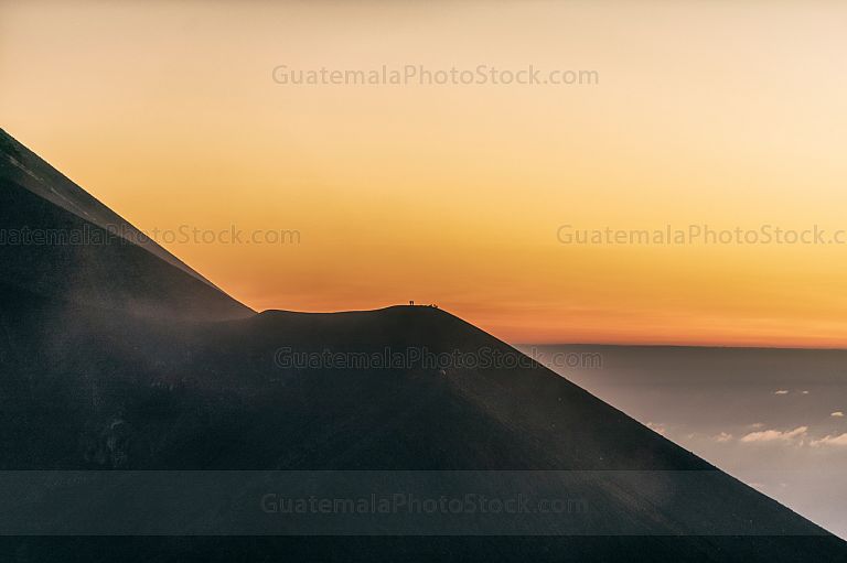 Atardecer desde el Volcán Acatenango