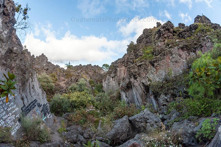 Cima del Volcán Cerro Quemado