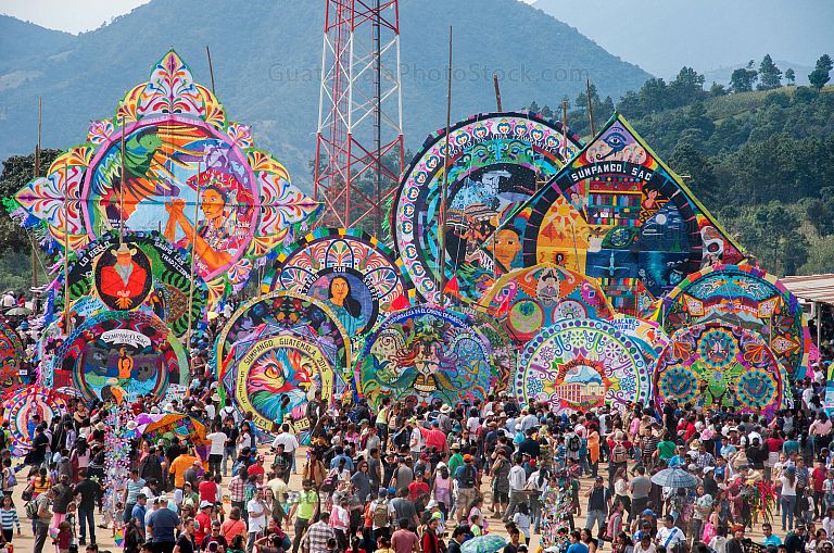 Campo del Festival de Barriletes Gigantes
