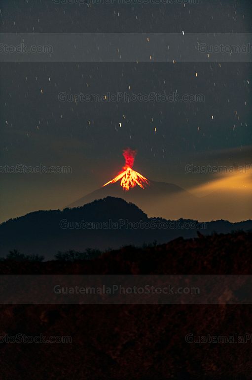 Erupción Volcán de Fuego