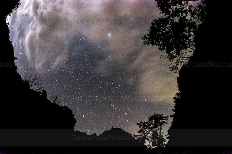 Cielo estrellado en Alta Verapaz