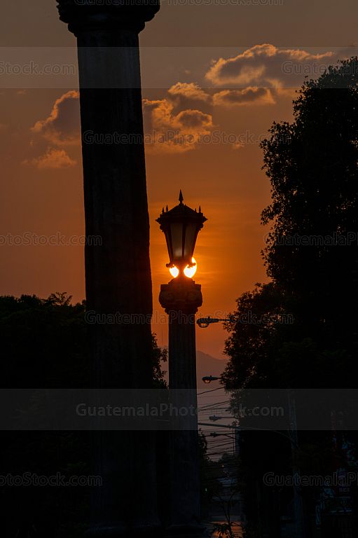 Atardecer Plaza España