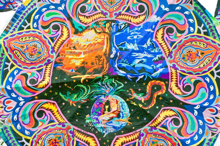 Detalle de Barriletes gigantes de Sumpango
