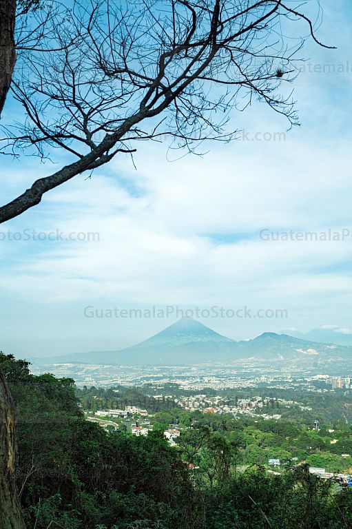 Mirador hacia la Ciudad de Guatemala