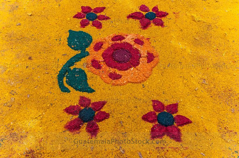 Detalle de la alfombra del Paseo de la Sexta Avenida