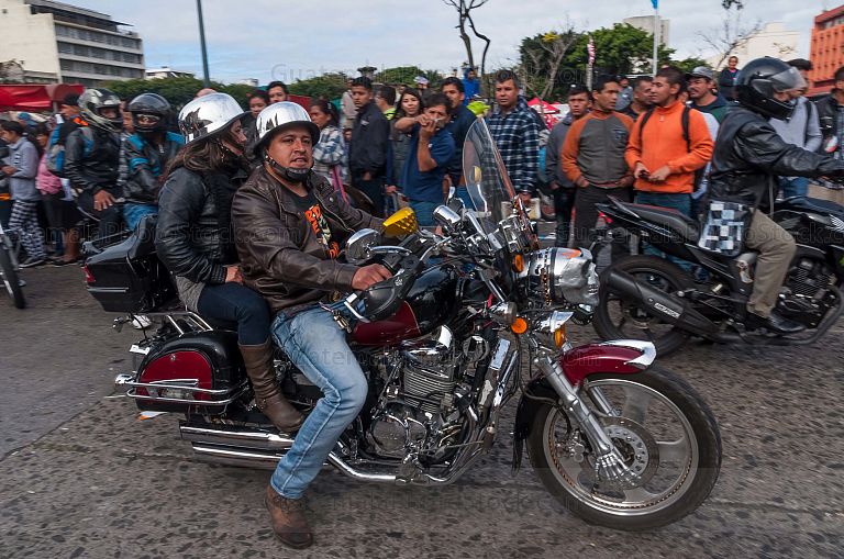 Participante en la Caravana del Zorro